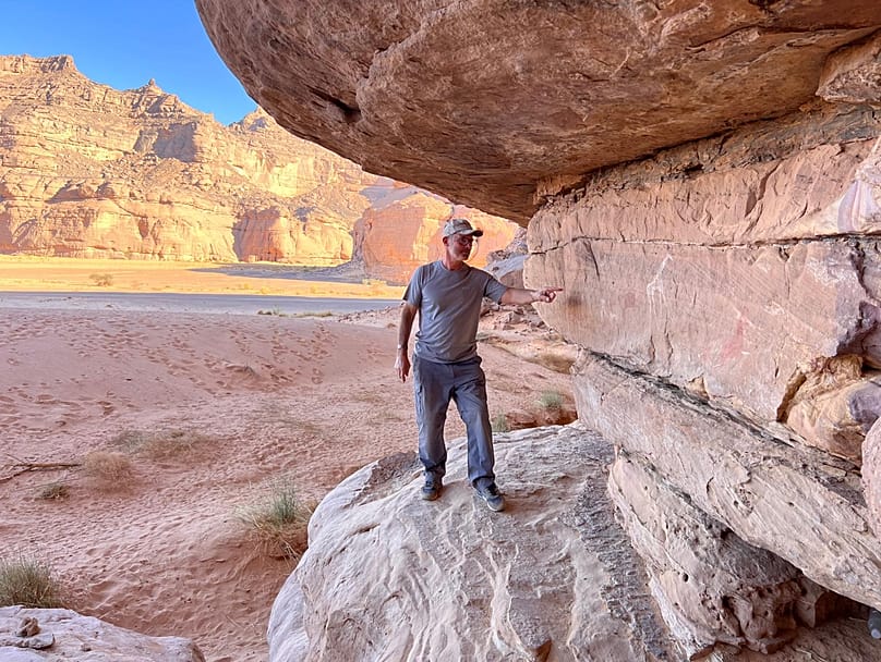 Portekiz’de yaşayan Fransız avukat Didier Goudant, geçen yıl Wilcox’un Libya’nın güneyine düzenlediği tura katıldı.