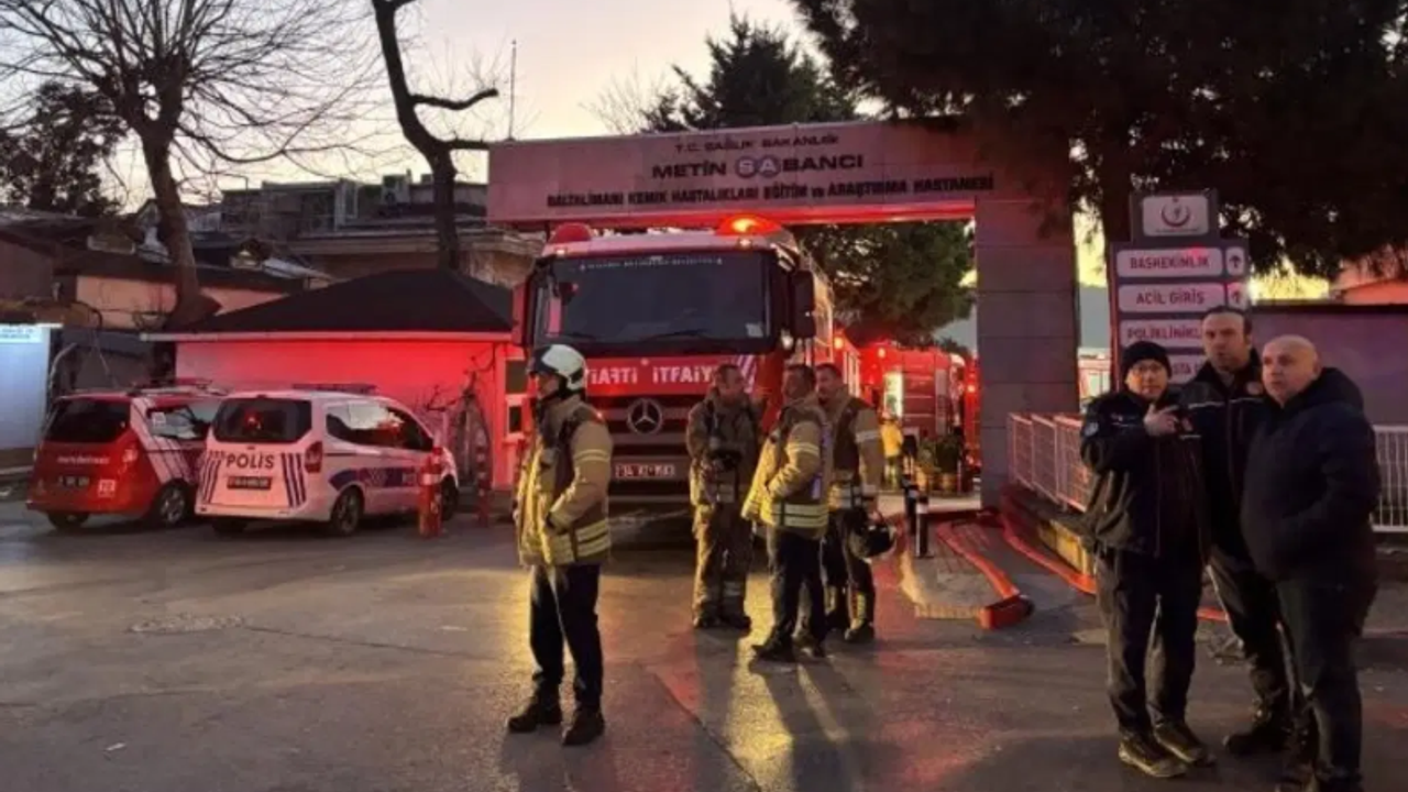 Eğitim ve Araştırma Hastanesi’nde korkutan yangın: Hastalar tahliye edildi!