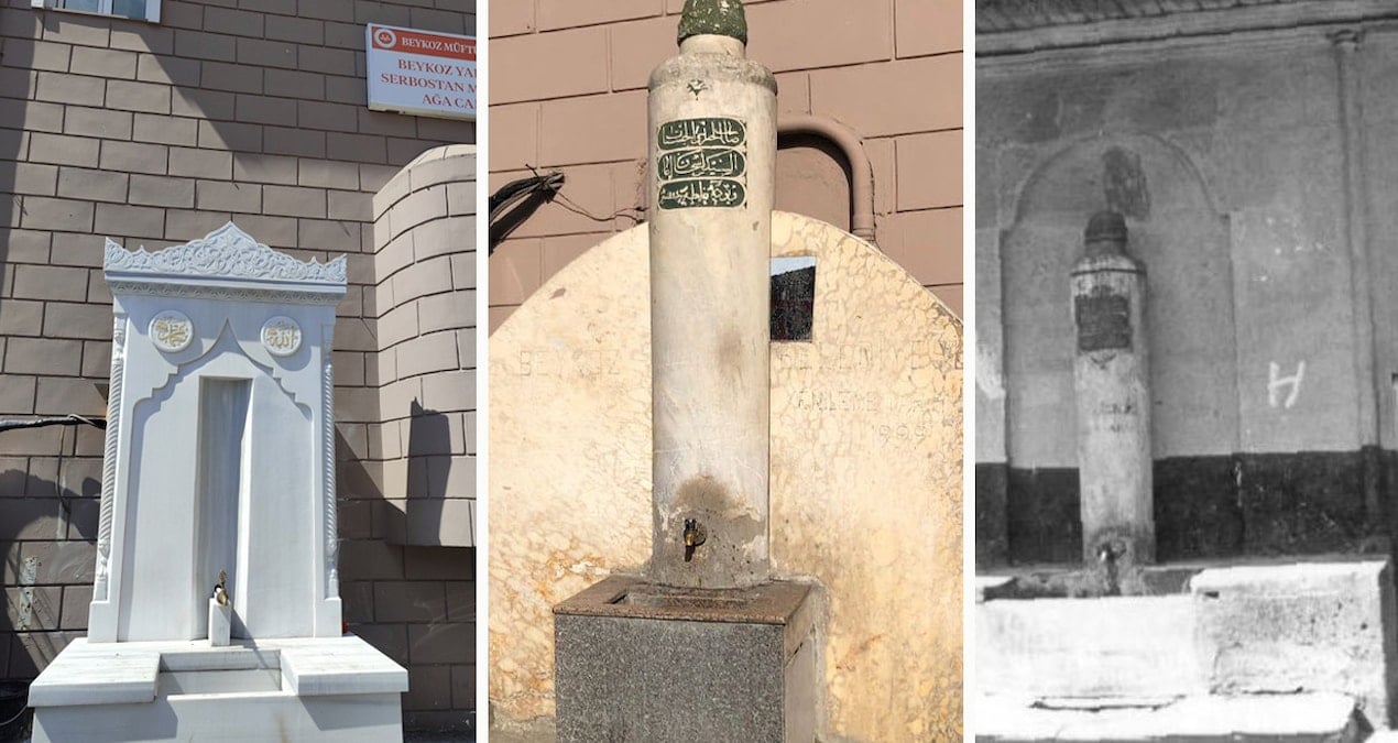 İshak Ağa Çeşmesi İBB’nin Müdahalesiyle Kurtarıldı