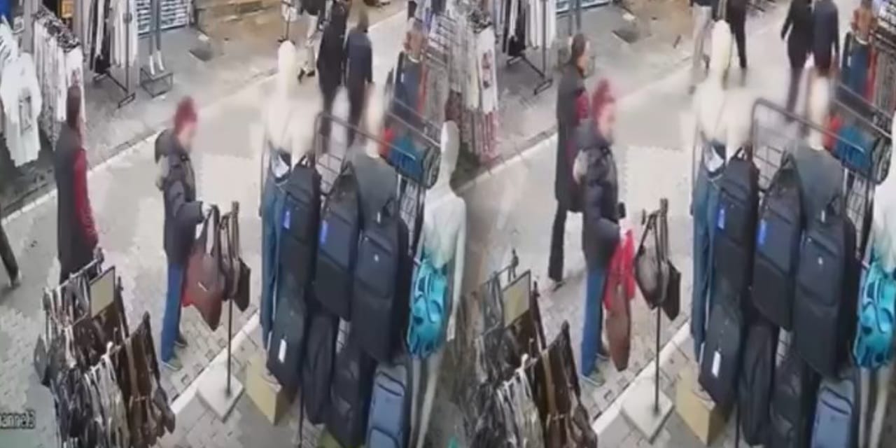 Kadıköy’de Hırsızlık Olayı Güvenlik Kamerasında!