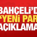 Bahceliden yeni parti aciklamasi vekil sayisina gore hazine yardimi almali m3yTC7PU