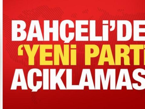 Bahceliden yeni parti aciklamasi vekil sayisina gore hazine yardimi almali m3yTC7PU